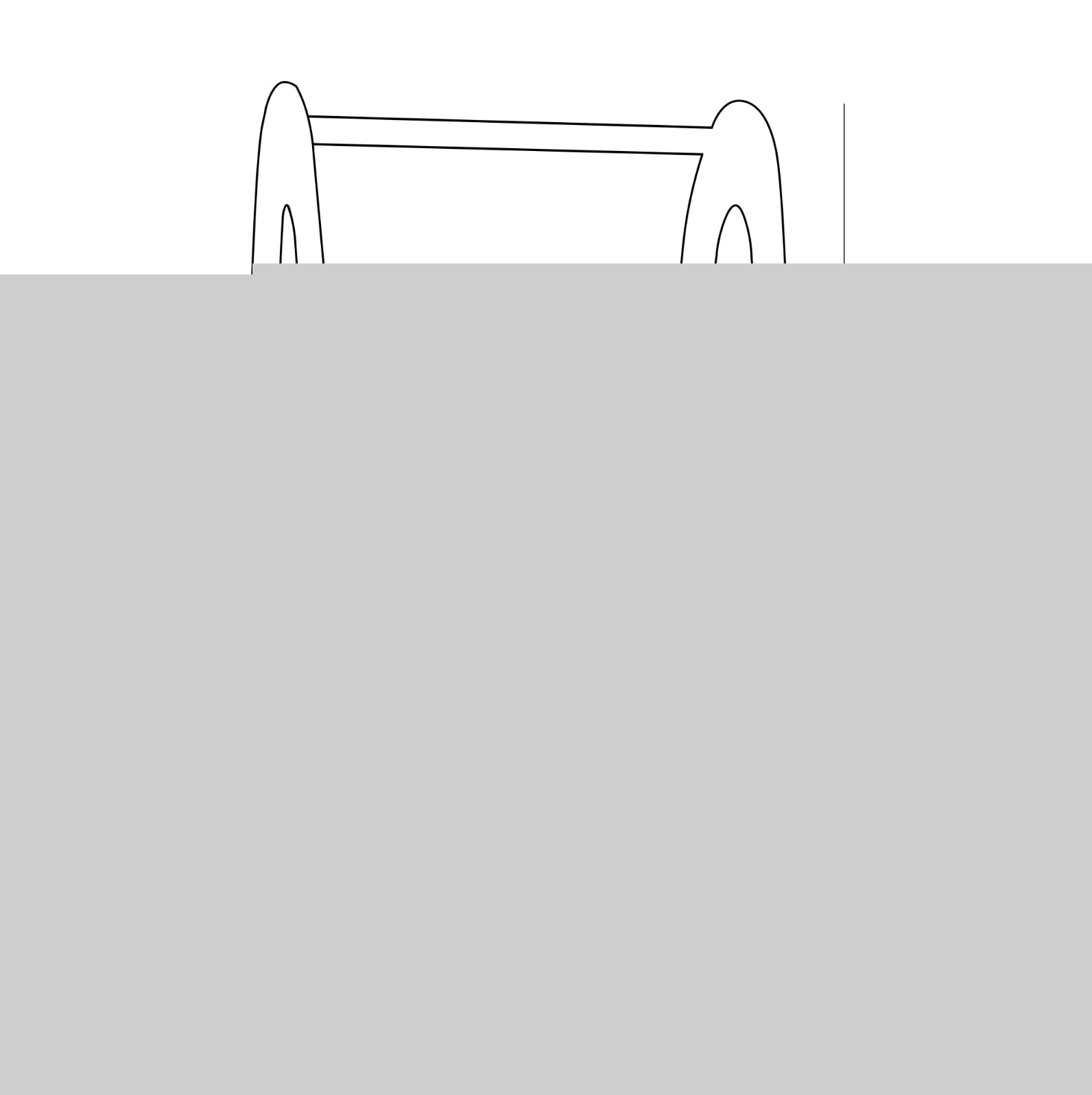 Arched Clothing Rack For Children - Small Natural Wood