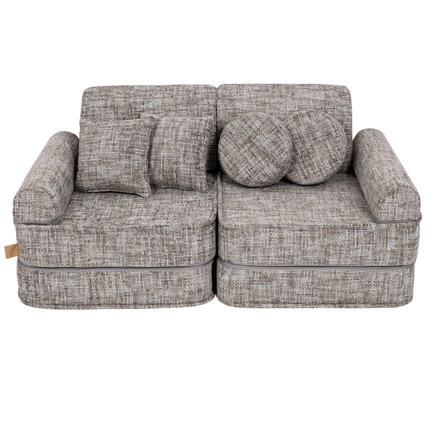 Medium Modular Sofa for Kids - Tangle Moon Grey