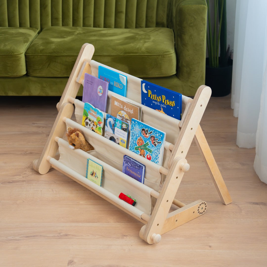 Montessori Bookshelf - Add-On for Climbing Frames