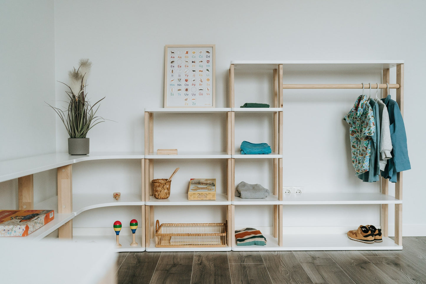 Modular Montessori Wardrobe