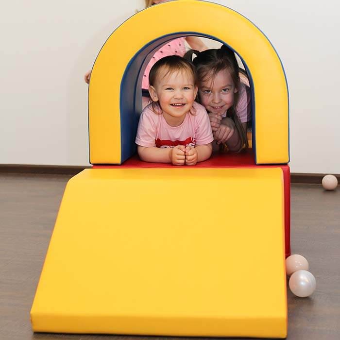 Soft Play Set Tunnel - Multicolor