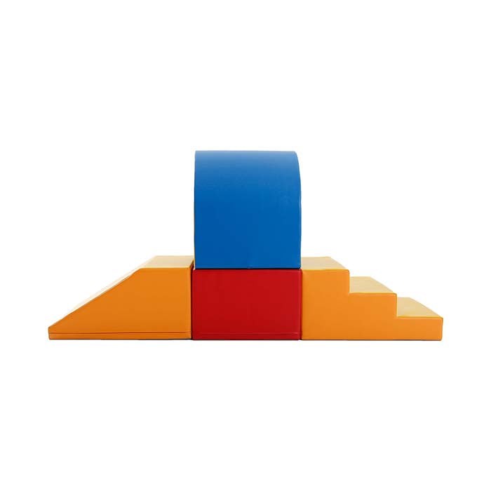 Soft Play Set Tunnel - Multicolor