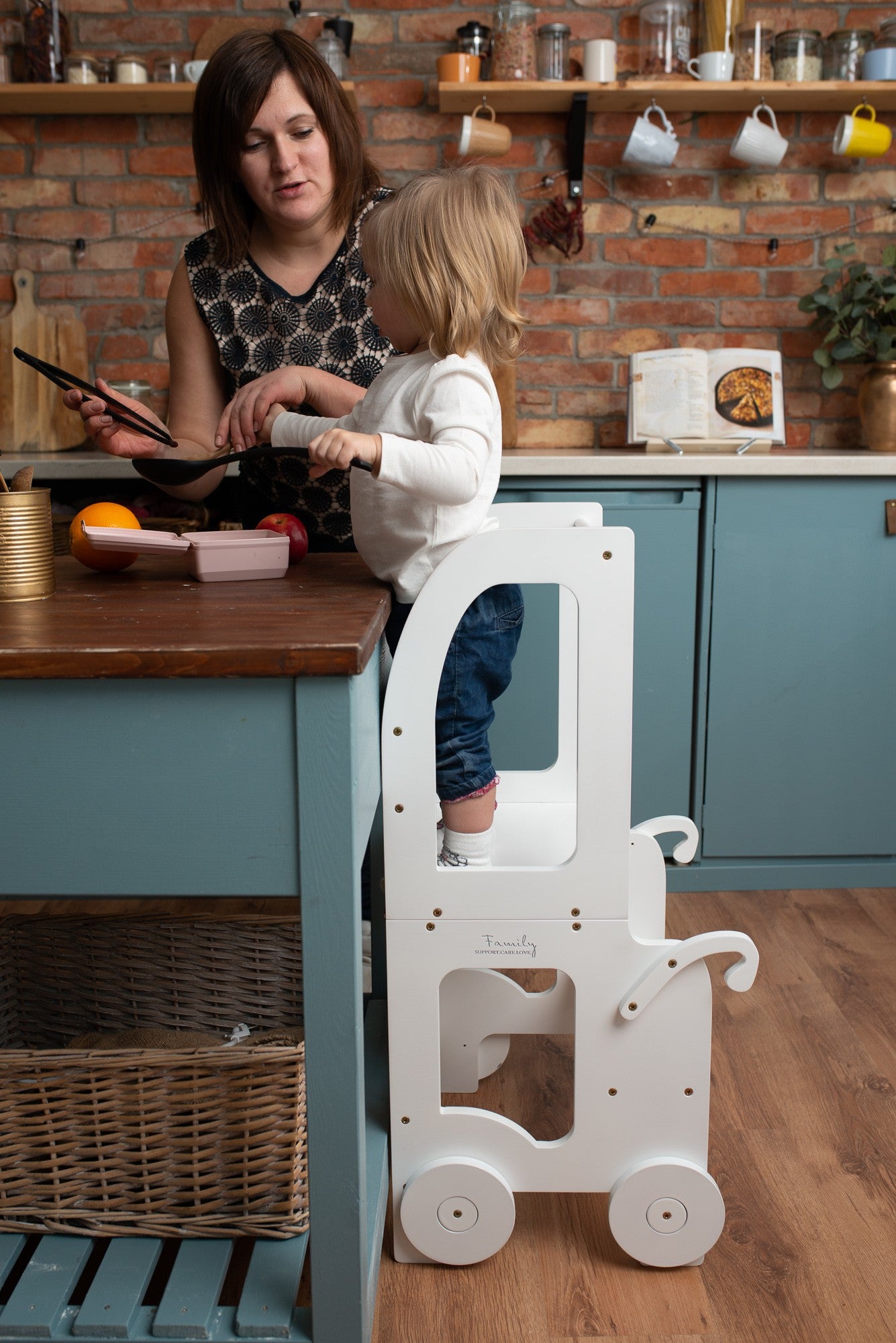 Trolley Kitchen Helper / Learning Table